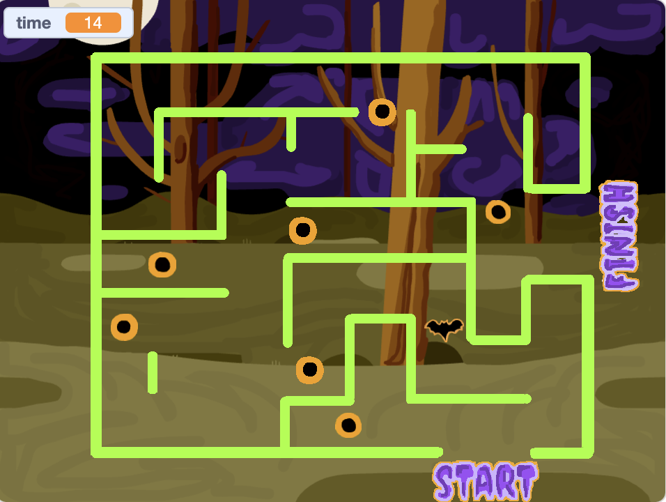 Halloween Maze Screenshot